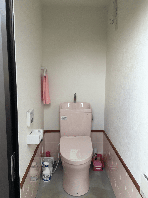 女性用洋式トイレ内観